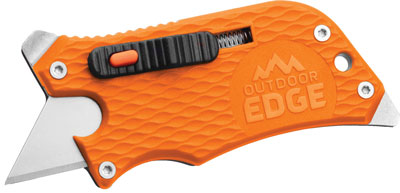 OUTDOOR EDGE SLIDEWINDER – ACCEPTS STND RAZOR BLDS ORANGE