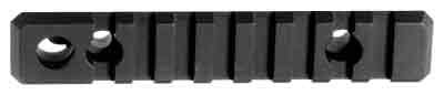 TROY RAIL SECTION 4.2″ BLACK – QUICK-ATTACH W/QD SWIVEL HOLE