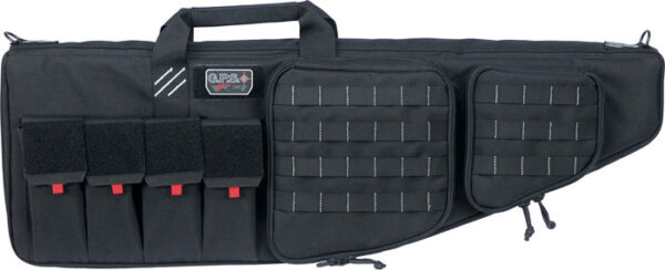 GPS TACTICAL AR CASE 35″ BLACK – W/ HANDGUN HOLDER