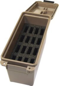 MTM TACTICAL MAGAZINE CAN – DARK EARTH HOLDS 16 1911 MAGS