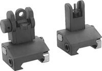 JE FLIP-UP FRONT AND REAR – POLYMER SIGHT SET BLACK