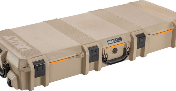 PELICAN VAULT TACTICAL RIFLE - CASE W/ WHEELS/FOAM 44" TAN