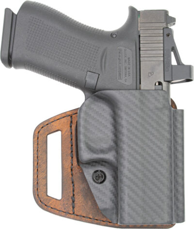 VERSACARRY VSLIDE HOLSTER OWB – HYBRID S&W MP SHIELD POLY/BRWN
