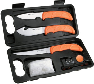 OUTDOOR EDGE WILD LITE 6 PIECE – GAME PROCESSING KIT W/HARD BOX
