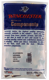WINCHESTER UNPRIMED CASES – 45 ACP 100 PACK 20PK/CS