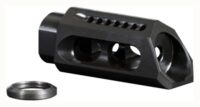 YHM SLANT MUZZLE BRAKE/COMP – .308 5/8X24 THREADS