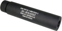 GUNTEC AR10 SLIP OVER FAKE – SUPPRESSOR BLACK