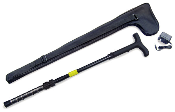 PSP ZAP STUN CANE W/ LED LIGHT – ADJ 32-36″ 1000000 VOLTS