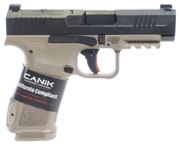 CANIK METE MC9LS 9MM BLK/FDE 10+1 CA