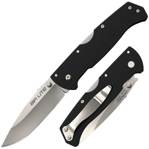 AIR LITE DROP POINT FOLDING KNIFE – DROP POINT, BLACK