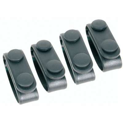 MOLDED BELT KEEPERS (SET OF 4) – BLACK
