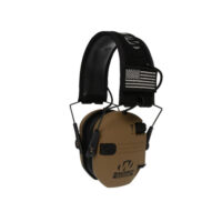 RAZOR PATRIOT SERIES EAR MUFFS – BATTLE BROWN, NRR 23DB