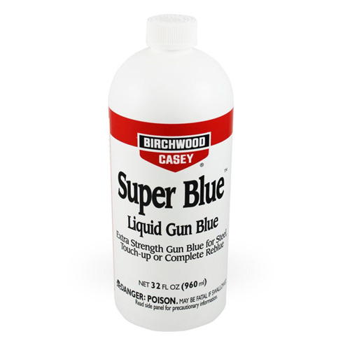 SUPER BLUE LIQUID GUN BLUE – 32 OZ. BOTTLE