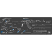 AK-47 INSTRUCTIONAL PROMAT – CHARCOAL GRAY/CERUS BLUE