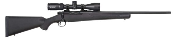 MOSSBERG PATRIOT 243WIN BL/SYN 22″ PKG