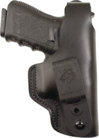 DESANTIS DUAL CARRY II HOLSTER – IWB/OWB RH LTHR SHIELD 9/40 BL