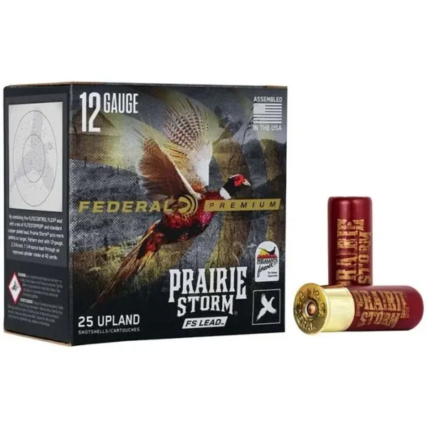 FEDERAL 12GA 2-3/4″ MAG. 1-1/4OZ 1,330 FPS 6 SHOT FS LEAD  25 RD/BX 10 BX/CS