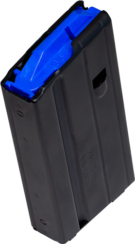 CPD MAGAZINE AR15 6.5 GRENDEL – 15RD BLACKENED STAINLESS STEEL
