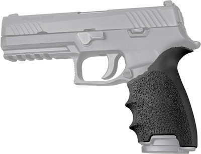 HOGUE HANDALL BEAVER TAIL GRIP – SLEEVE SIG SAUER P320 BLACK