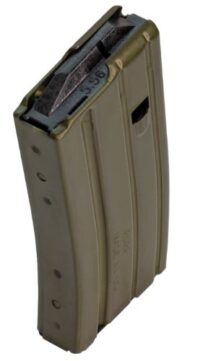 CPD MAGAZINE AR15 5.56X45 20RD – OD GREEN ALUMINUM