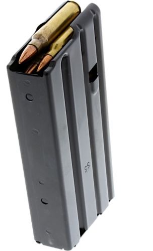 CPD MAGAZINE AR15 5.56X45 20RD – BLACKENED STAINLESS STEEL