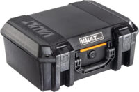 PELICAN VAULT V300 LARGE- – 5 PISTOL CSE PRE CUT FOAM BLK
