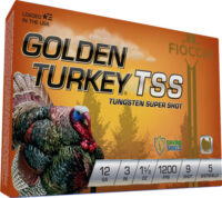 FIOCCHI GOLDEN TURKEY TSS 12GA – 3″ 1-5/8OZ #9 5RD 10BX/CS