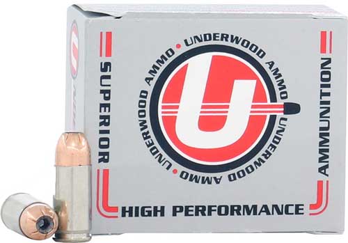 UNDERWOOD 9MM LUGER +P 147GR – JHP 20RD 10BX/CS