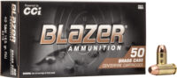 CCI BLAZER BRASS 40 SW – 165GR FMJ 50RD 20BX/CS