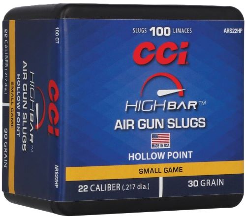 CCI HIGH BAR AIR PELLETS 22 – 30GR HP 100RD BOX 5BX/CS