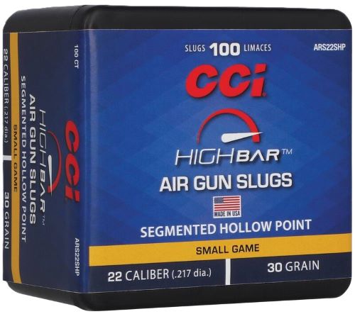 CCI HIGH BAR AIR PELLETS 22 – 30GR HP 100RD BOX 5BX/CS