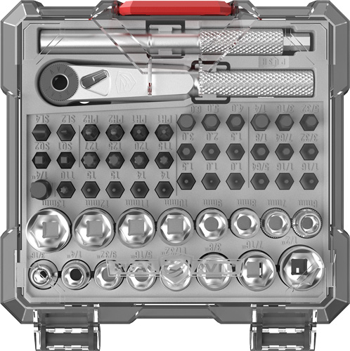 REAL AVID X3 DRIVER 52-PIECE – SOCKET & GUNSMITHING BIT SET