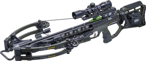 TENPOINT XBOW TITAN X ACUDRAW – DECOCK 400FPS PRO-VIEW MOSS