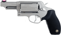 TAURUS JUDGE 45LC/410 2.5″ – 3″ FS 5-SHOT STAINLESS RUBBER