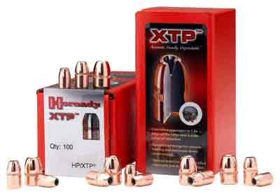 HORNADY BULLETS 9MM .355 – 147GR XTP 100CT 25BX/CS