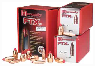 HORNADY BULLETS 45 CAL .458 – 325GR FTX 50CT 15BX/CS