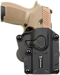 BULLDOG MAX MULTI-FIT POLYMER – PADDLE HOLSTER FULL/COMP BLK
