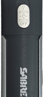 SABRE STUN GUN/FLASHLIGHT – ALARM W/ CASE 1.720uC BLACK