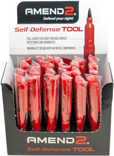 AMEND2 G10 RED SELF DEFENSE – TOOL DISPLAY 24 UNITS