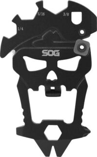 SOG MACV TOOL HARDCASED BLACK – KEYCHAIN TOOL W/12 COMPONENTS