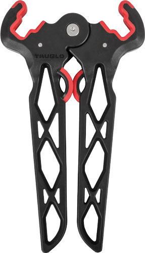 TRUGLO BOW STAND BOW-JACK – 7.25″ BLACK/RED