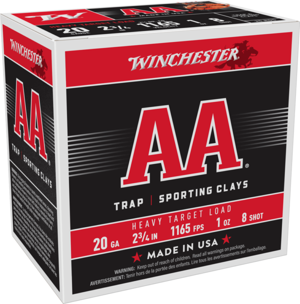 WINCHESTER AA HNDCP 20GA 23/4 1OZ 8