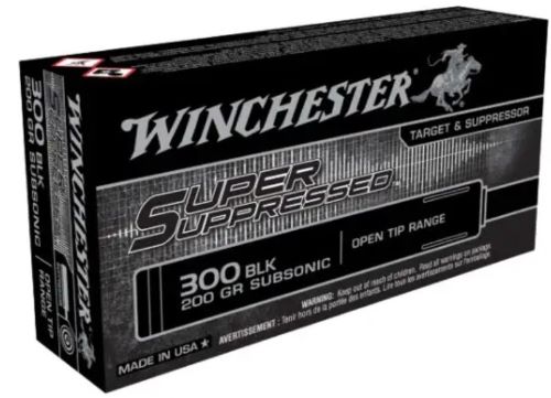 WINCHESTER SUPPRESSED 300 AAC – 200GR FMJ 125RD 6BX/CS