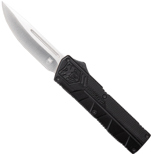 COBRATEC LIGHTWEIGHT OTF – BLACK 3.25″ DROP POINT