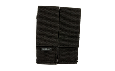 BULLDOG DBL MAG HLDR BLK