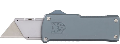COBRATEC OTF UTILITY KNIFE – GRAY 5.1″ OAL LENGTH