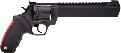 TAURUS RAGING HUNTER 44MAG – 8.38″ AS 6-SHOT BLUED RUBBER