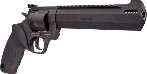 TAURUS RAGING HUNTER 454 CAS – 8 3/8″ 5-SHOT BLUED RUBBER