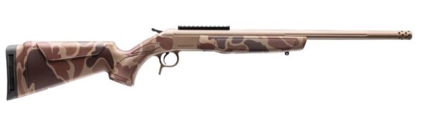 CVA SCOUT TD 223 REM 20″ – FDE/CAMO SYNTHETIC