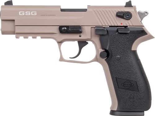 GERMAN SPORT FIREFLY 22LR – 4″ FS 10RD NON-THREADED TAN